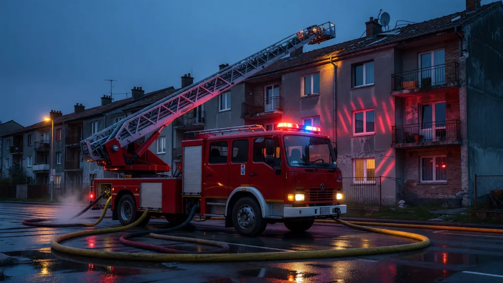 Metz-Nord : incendie d&rsquo;immeuble rue Paul-Dassenoy, 70 pompiers mobilisés