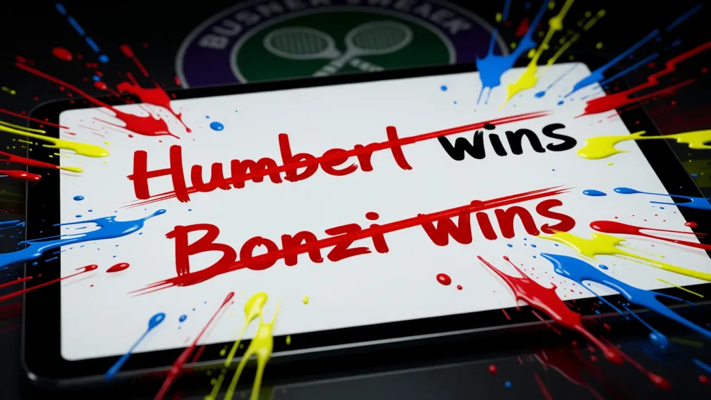 Metz : Ugo Humbert éliminé dès le premier tour de Wimbledon, les pronostics de RMC déjoués