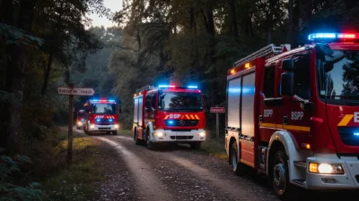 Meudon : 60 pompiers mobilisés pour un incendie en forêt de 2000 m²