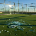 Meyzieu : terrain de padel vandalisé, le maire promet de retrouver les auteurs