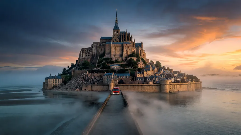 Mont-Saint-Michel : cinq sapeurs-pompiers saisonniers en renfort pour l'été