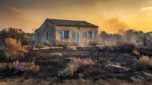 Monteux : une maison sauvée des flammes par les pompiers et un hélicoptère
