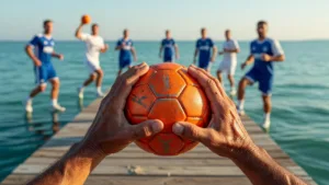 Montpellier Handball lance sa saison par une soirée à Palavas