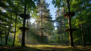 Morieux : contrôle de sécurité au parc aventure Indian Forest par la préfecture