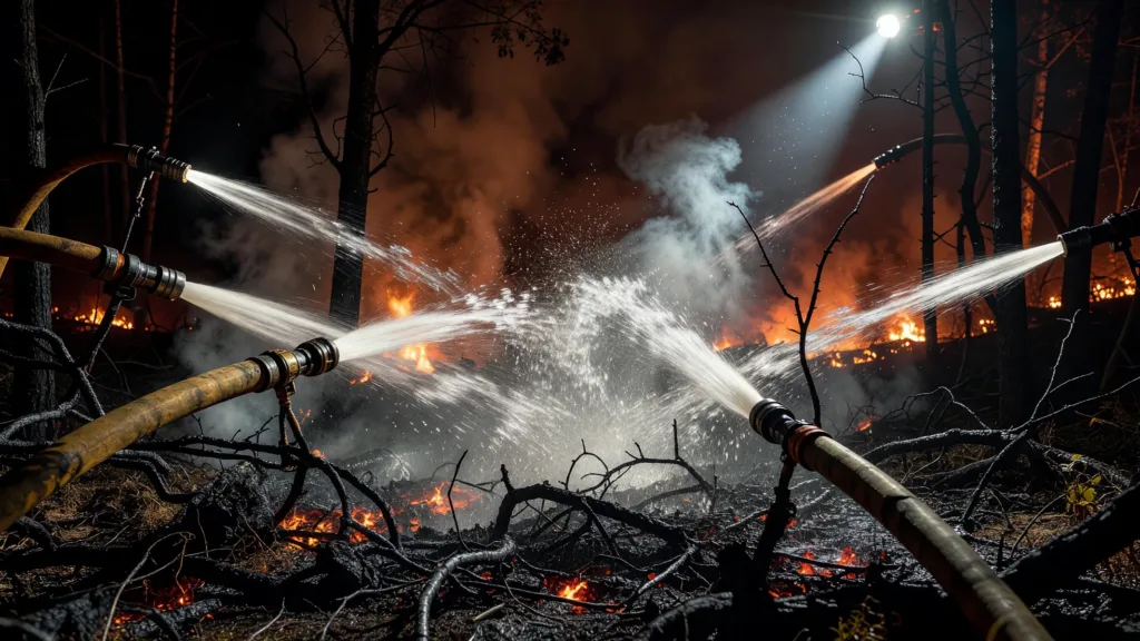 Mortagne-sur-Sèvre : incendie nocturne, 50 évacués et 60 pompiers mobilisés