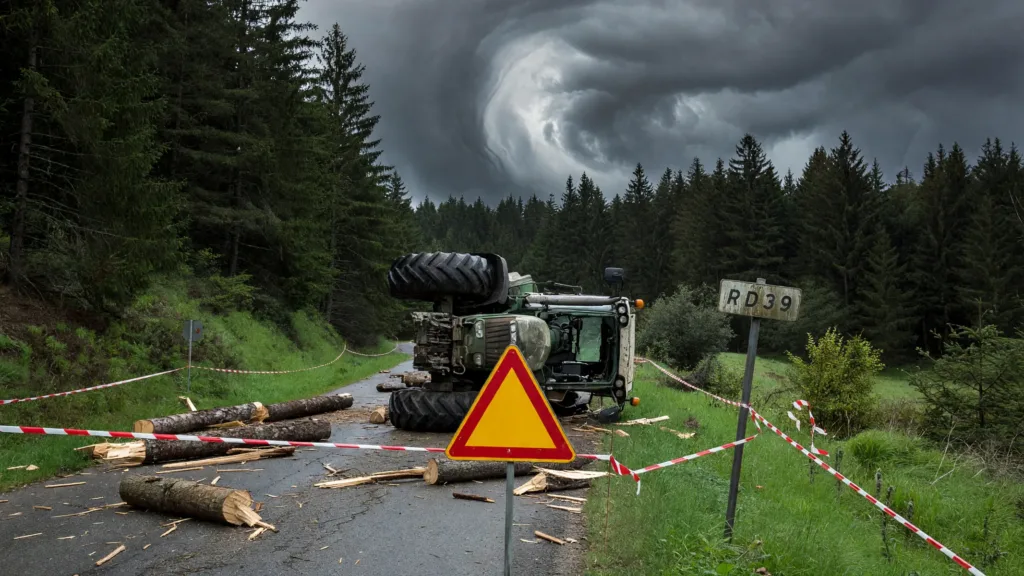 Moselle : un homme de 61 ans meurt dans le retournement d'un tracteur forestier