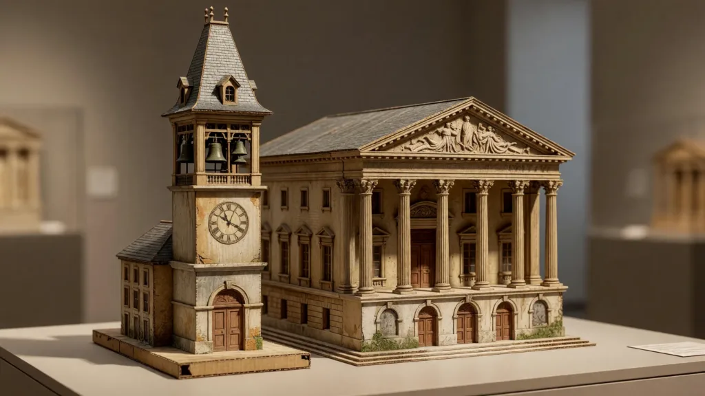 Moulins : l'expo solidaire de maquettes du Foyer des Mûriers à Samuel-Paty