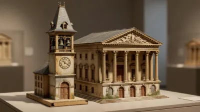 Moulins : l'expo solidaire de maquettes du Foyer des Mûriers à Samuel-Paty