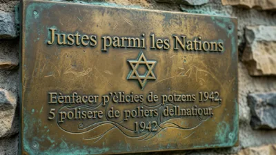 Nancy : hommage aux cinq policiers Justes parmi les Nations du 18 juillet 1942