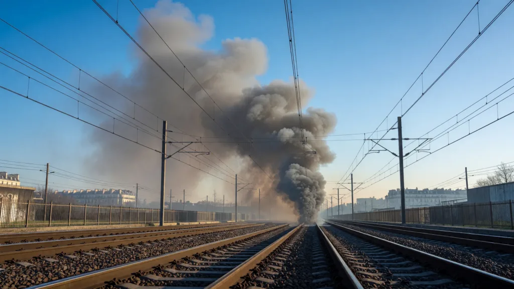 Nanterre : trafic RER A et Ligne L perturbé après un incendie aux voies