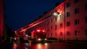 Nantes : sept personnes hospitalisées après un feu d&rsquo;ascenseur