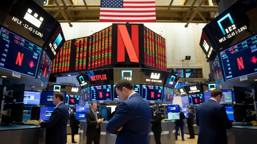 Netflix plonge malgré des résultats solides