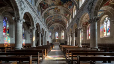 Nevers : l&rsquo;église Saint-Pierre vandalisée, tabernacles et toile dégradés