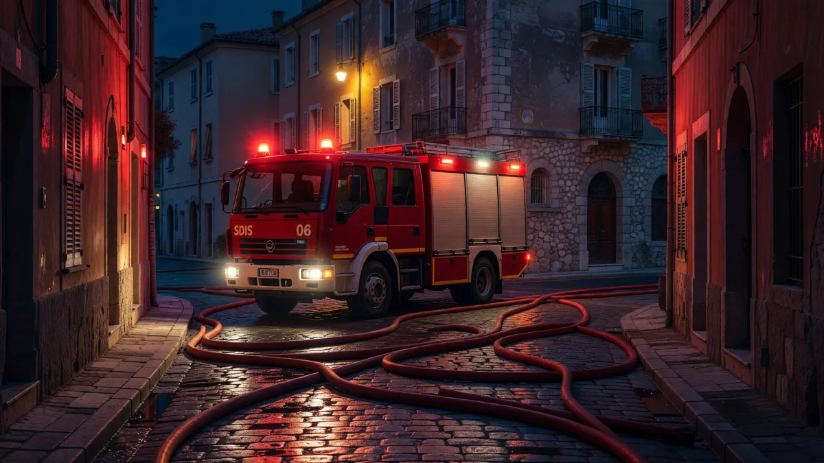 Nice : 38 personnes évacuées lors d&rsquo;un incendie rue Antoine-Gauthier