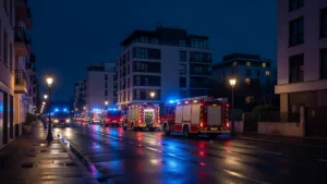 Nice : incendie avenue George Sand, aucune victime, plusieurs relogements
