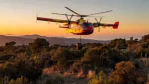 Nice : incendie de végétation maîtrisé au parc des Tripodes