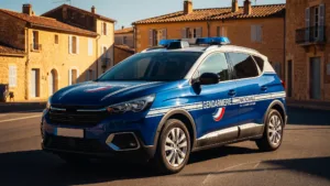 Nîmes : la gendarmerie du Gard défile pour le 14 juillet
