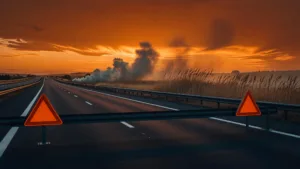 Nîmes : l&rsquo;incendie près de l&rsquo;A9 fixé après 7 hectares brûlés