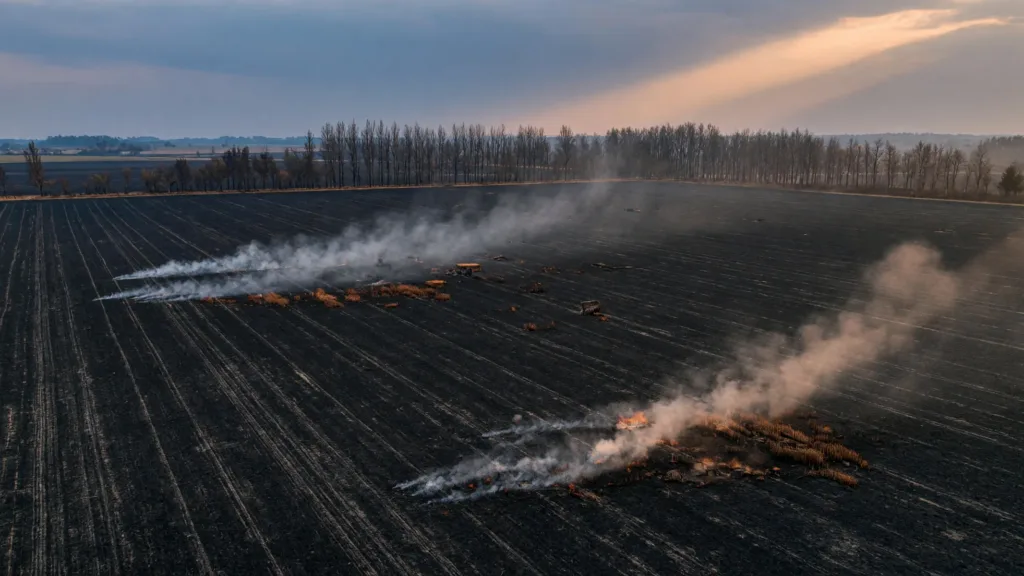 Oise : environ 7 hectares détruits par un incendie à Hécourt
