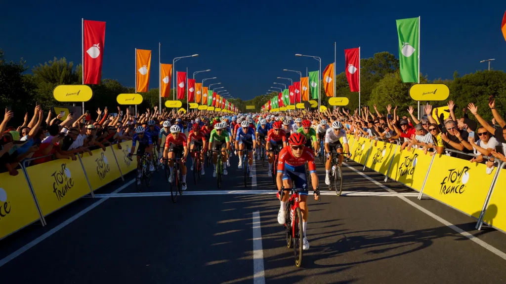 Olav Kooij remporte sa première étape sur le Tour de France 2026 à Pau
