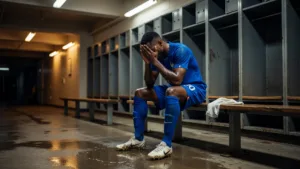 Olise en larmes après avoir battu le record de Pelé