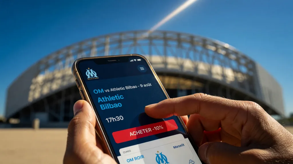 OM-Athletic Bilbao : priorité billetterie et -10% pour les Membres Essential