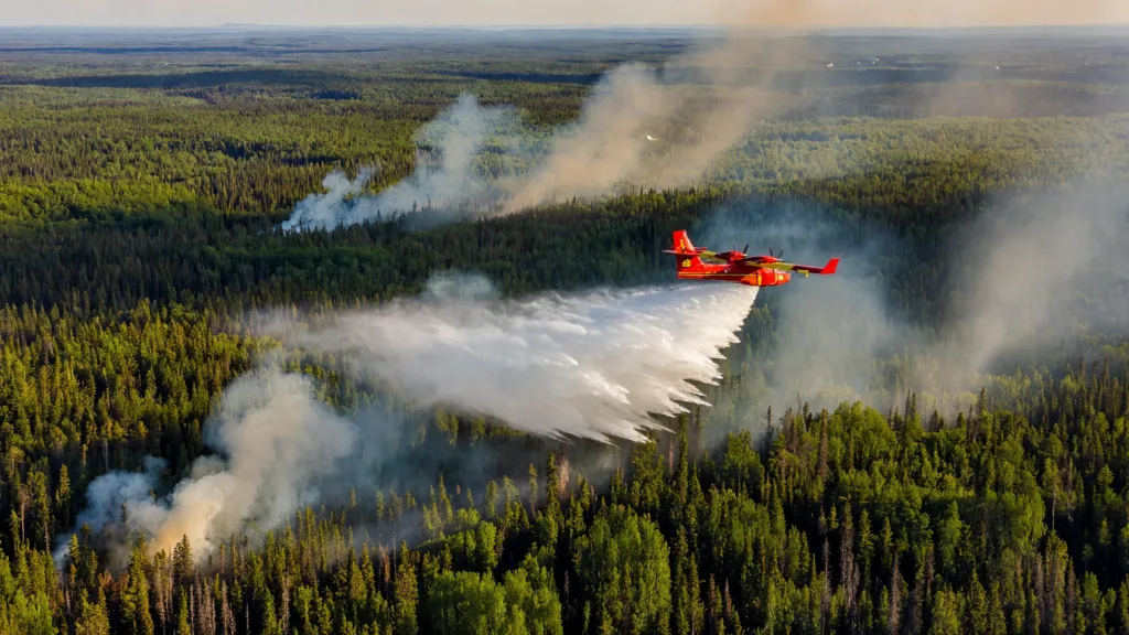 Ontario en feu : Doug Ford mobilise l'armée face à 180 incendies