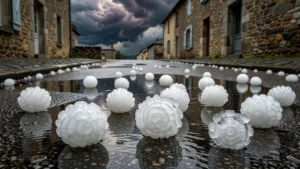 Orages en Ardèche : Météo France explique les grêlons géants tombés sur Aubenas