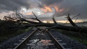 Orages : le train de nuit Toulouse-Paris bloqué 6 heures dans le Lot