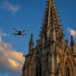 Orléans : drone illégal au-dessus de la cathédrale, le parquet réagit
