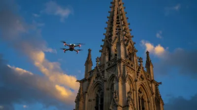 Orléans : drone illégal au-dessus de la cathédrale, le parquet réagit
