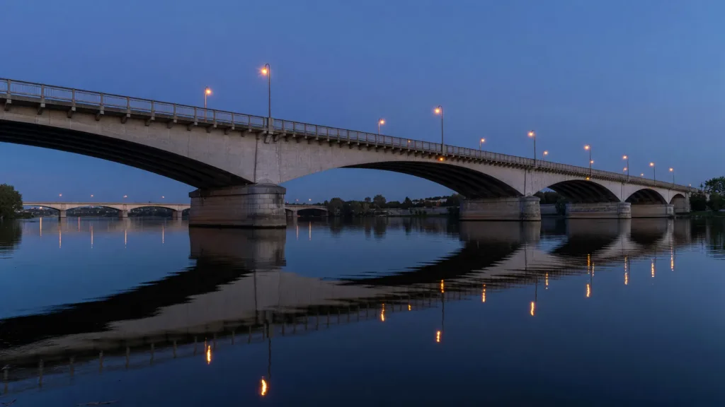 Orléans : une jeune femme secourue sur le pont Thinat par les policiers