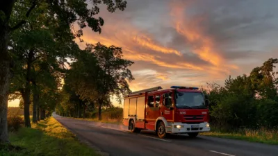 Orne : 24 pompiers du SDIS 61 en renfort sur l'incendie de Saumos