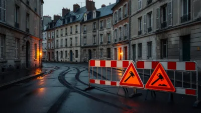 Osny : incendie maîtrisé rue Aristide Briand, circulation toujours interdite