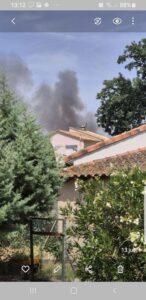 Haute-Garonne : un incendie ravage 5 hectares à Saint-Alban près de l&rsquo;A62
