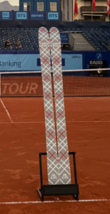 Wawrinka reçoit des skis Roland-Garros pour ses adieux à Gstaad