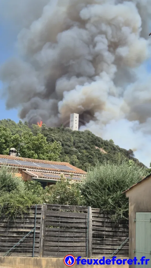 Var : incendie de Taradeau fixé après 200 ha brûlés et 4 maisons détruites
