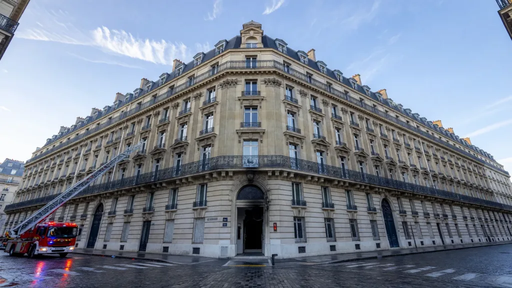 Paris 17e : trois blessés dont deux en urgence absolue après un incendie rue Cardinet