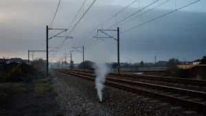 Paris : incendie près des voies perturbe RER C et gare Montparnasse