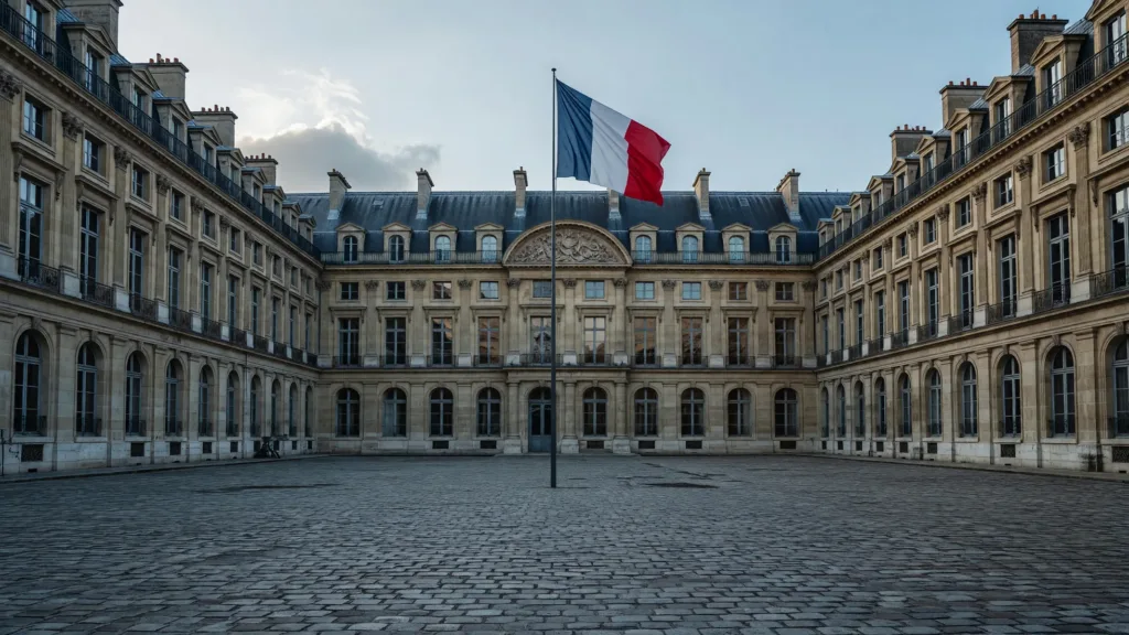 Paris : minute de silence à la préfecture pour le sergent Baptiste Gerfaud-Valentin