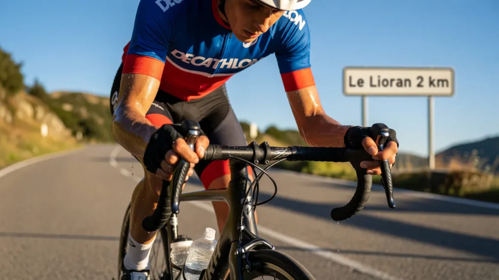 Paul Seixas, 19 ans, à 29 secondes du podium après l'étape du Lioran
