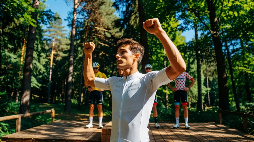 Paul Seixas endosse le maillot blanc et vise le podium à Paris