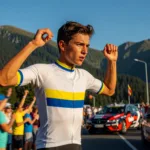 Paul Seixas s'empare du maillot blanc et vise le podium