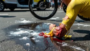 Pidcock, Jorgenson et Harper chutent au Puy Mary : opération pour l&rsquo;un, près de 13 minutes perdues pour l&rsquo;autre