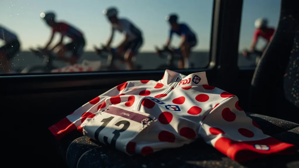 Pinot et le maillot à pois qu'il n'a jamais porté sur ses terres