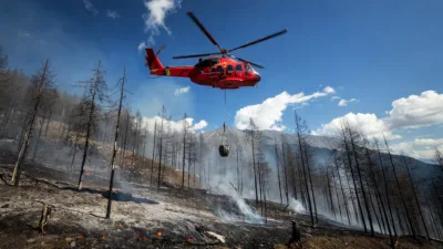 Planay : la RD915 rouverte après réactivation de l'incendie du 22 juillet