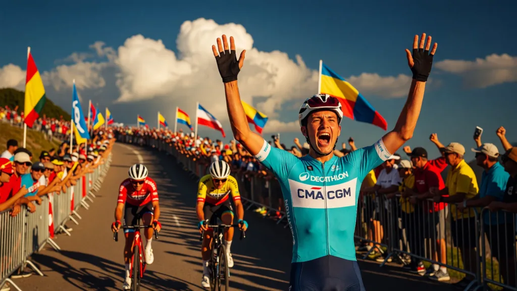 Pogačar creuse l'écart, Seixas à 15 secondes du podium