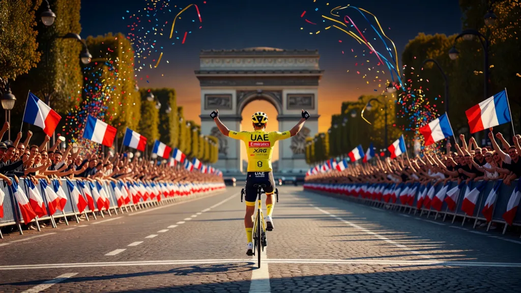 Pogačar écrase le Tour 2026 : 5e sacre, Vingegaard et Lipowitz au tapis