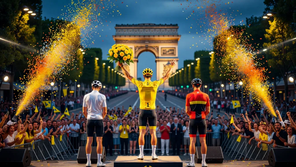 Pogacar rejoint les légendes avec son 5e Tour de France
