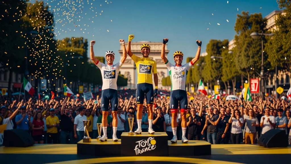 Pogačar remporte son 5e Tour de France, del Toro offre un podium historique au Mexique